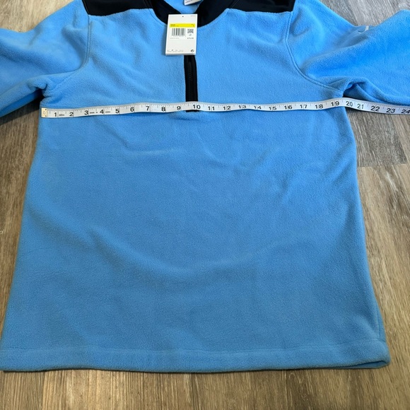 Nike Therma-Fit Victory Fleece Light Blue 1/2 Zip - Picture 5 of 5